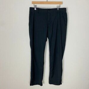Nike Golf Pants Black Mens 34x32 Straight Leg Performance Active